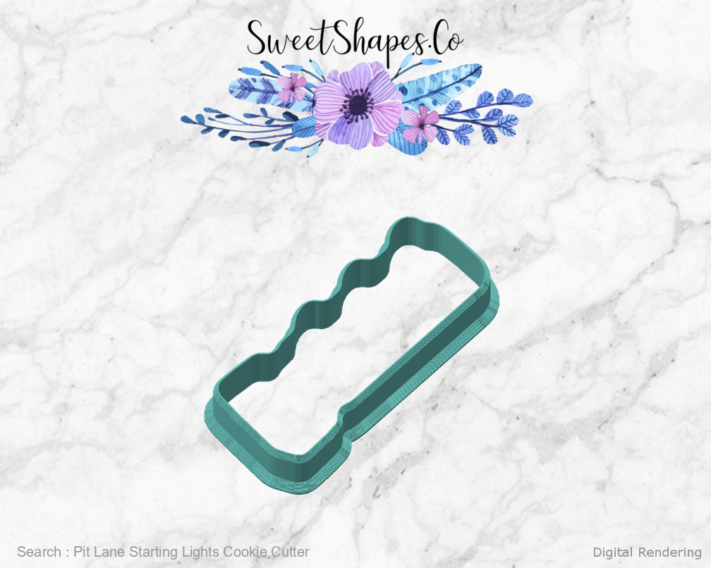 Pit Lane Starting Lights Cookie Cutter manufacturing preview 02-front-45.png
