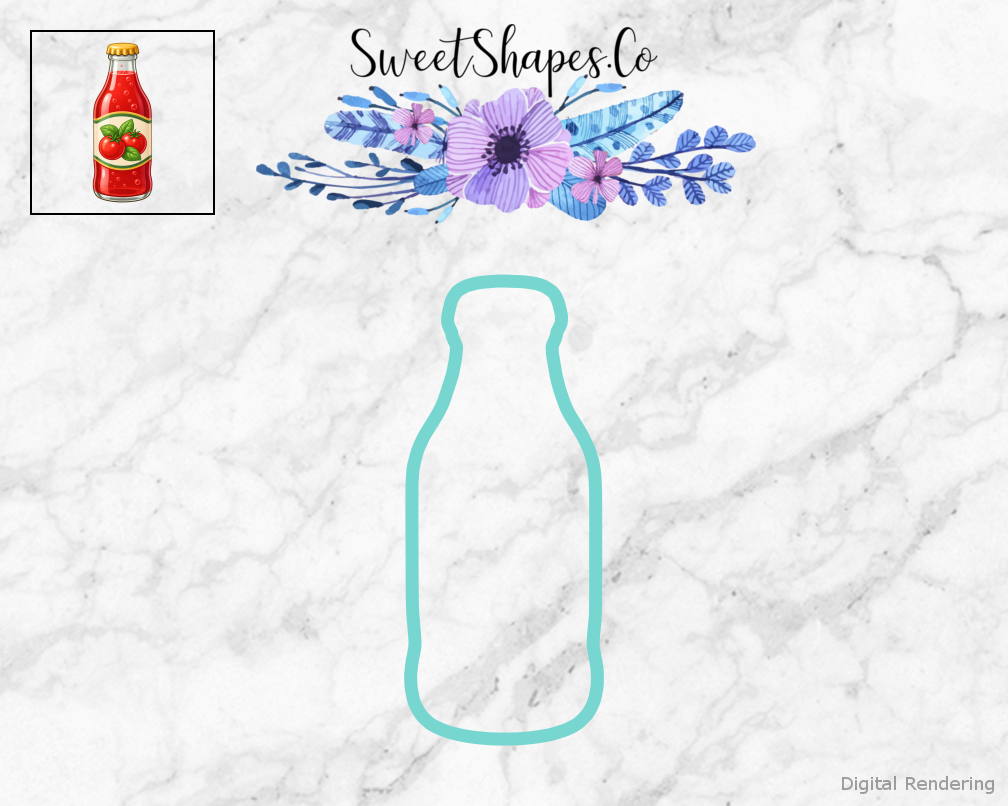 Pizza Party Italian Soda Bottle Cookie Cutter