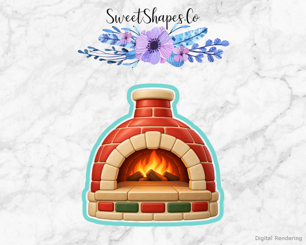 Pizza Party Pizza Oven with Rounded Arch Cookie Cutter
