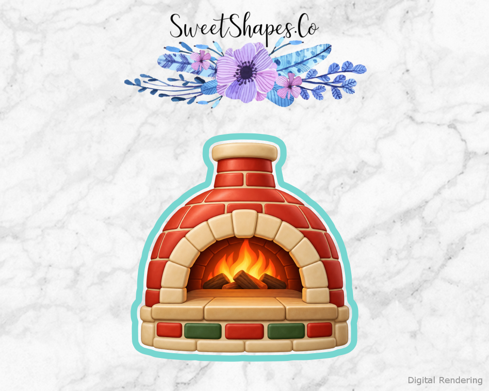 Pizza Party Pizza Oven with Rounded Arch Cookie Cutter