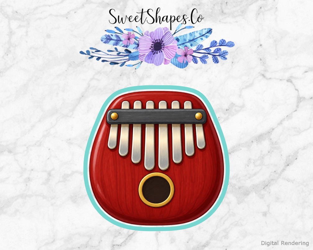 Pocket Melody Kalimba Cookie Cutter