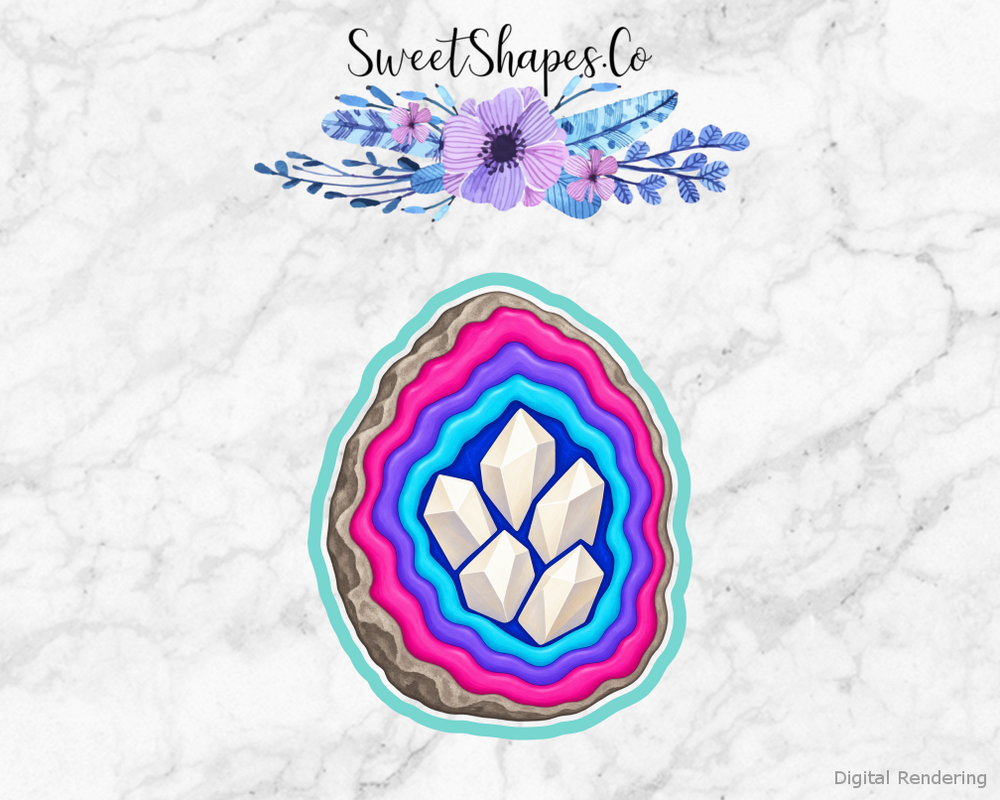 Prism Pop Geode Cookie Cutter