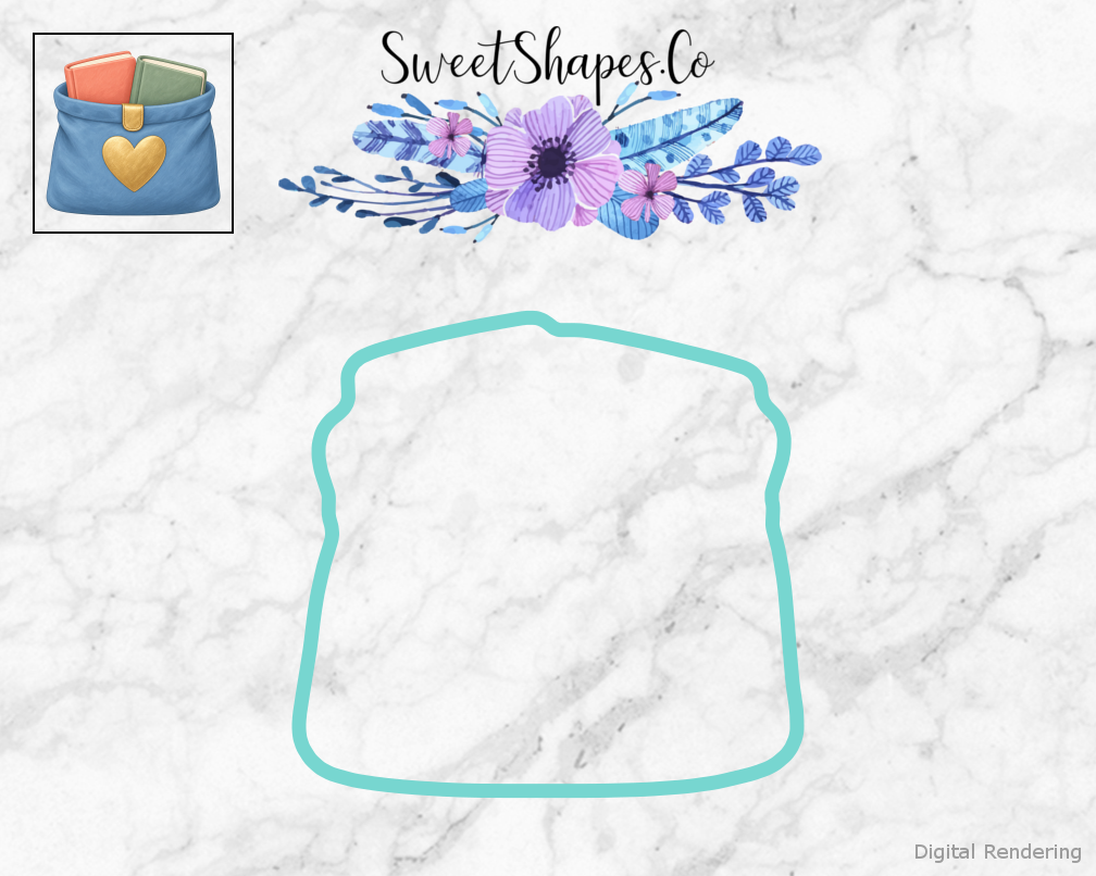 Promise Keepsake Vow Pouch Cookie Cutter