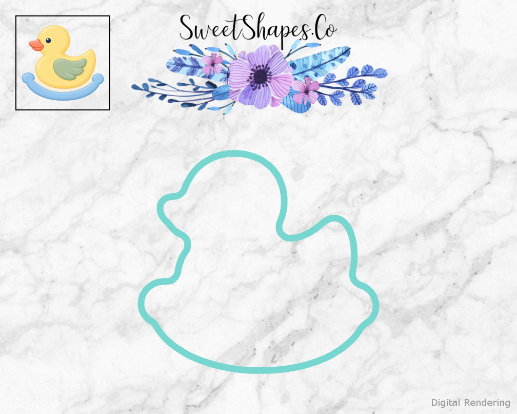 Puddle Play Rocking Duck Cookie Cutter