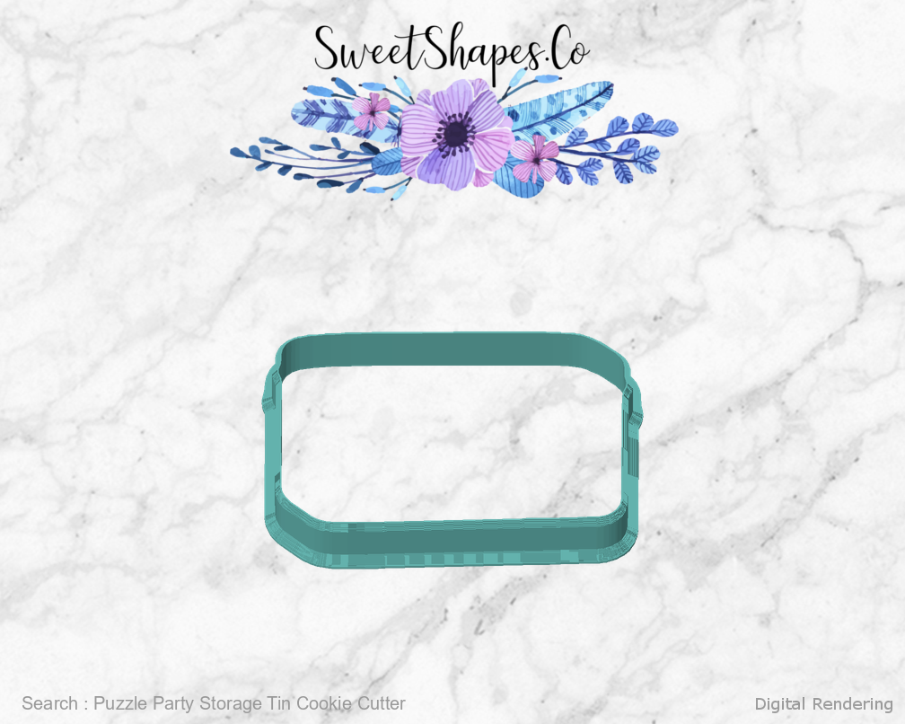 Puzzle Party Storage Tin Cookie Cutter manufacturing view 01-front.png