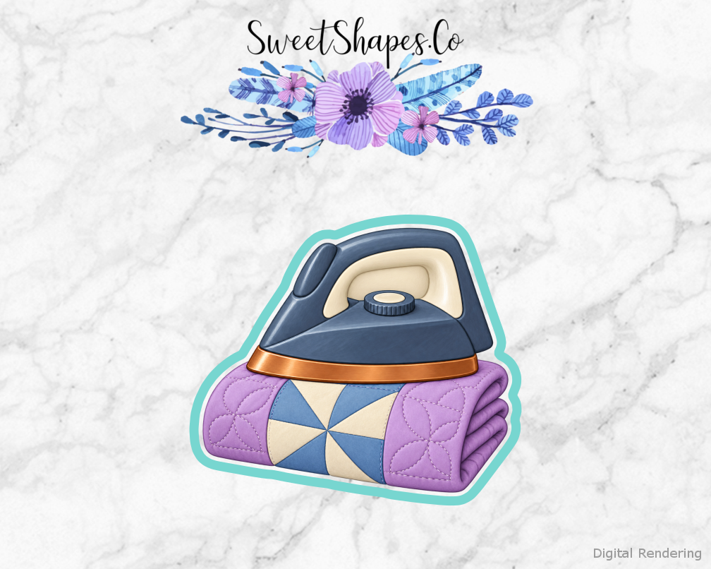 Quilt Circle Iron Folded Cloth Cookie Cutter