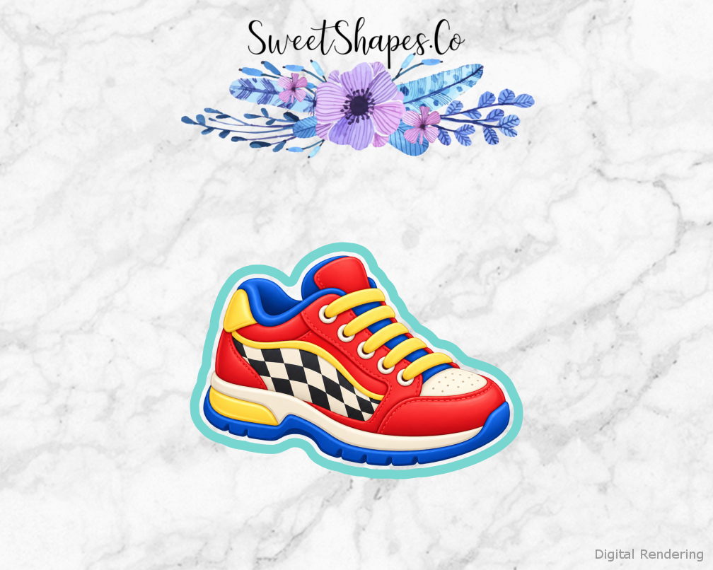 Race Day Racing Shoe Cookie Cutter
