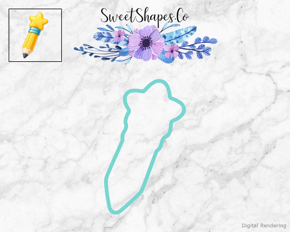 School Star Star-Topped Pencil Cookie Cutter
