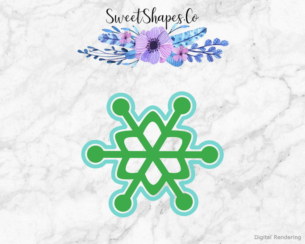 Snowflake 5 Cookie Cutter