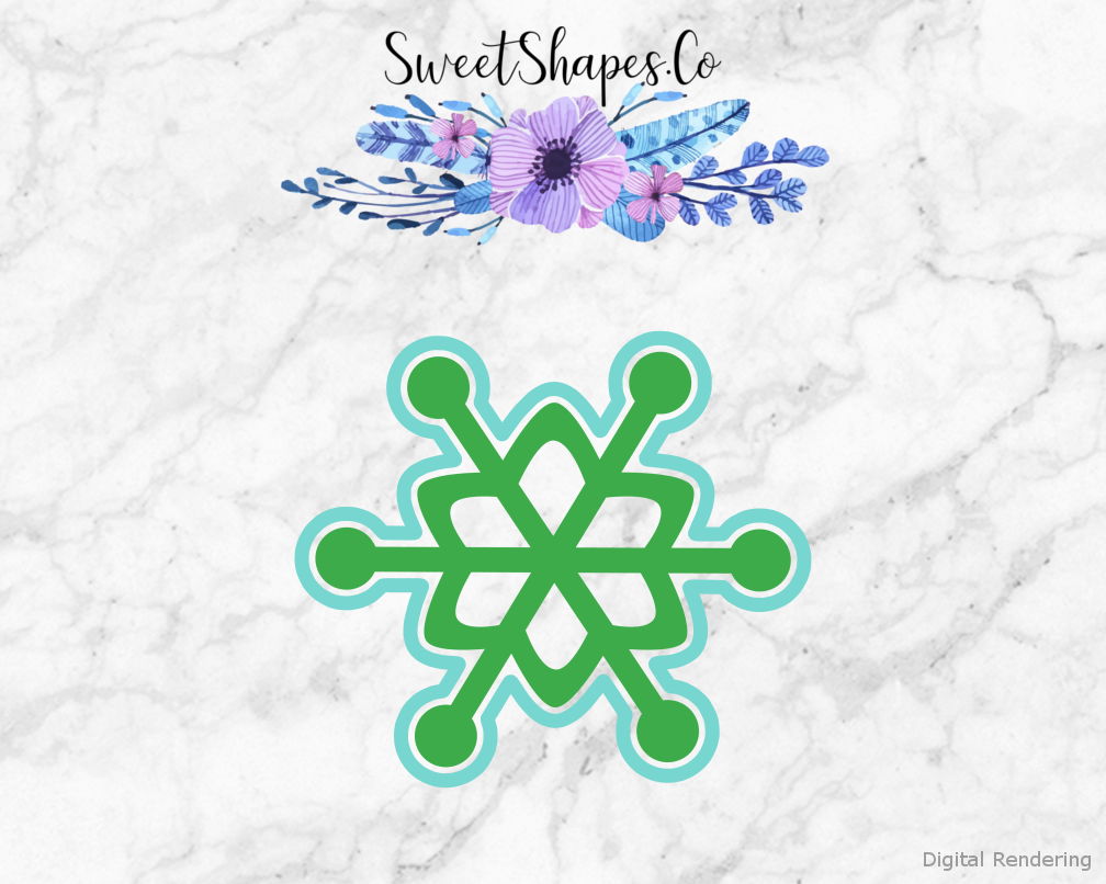 Snowflake 5 Cookie Cutter
