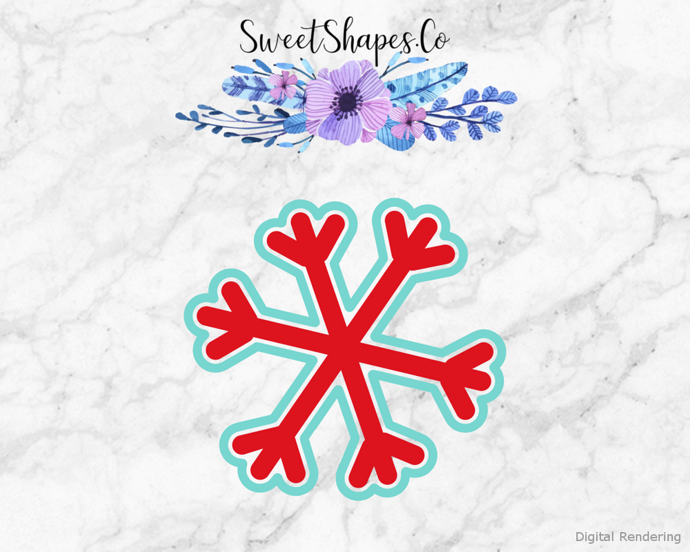 Snowflake 6 Cookie Cutter