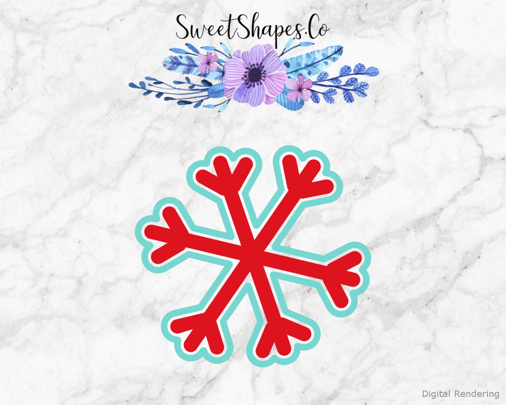 Snowflake 6 Cookie Cutter