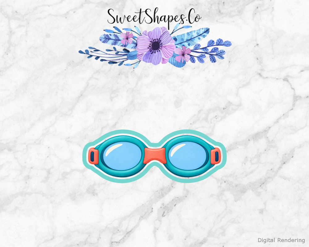 Splash Time Swim Goggles Cookie Cutter