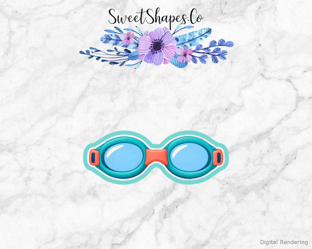 Splash Time Swim Goggles Cookie Cutter
