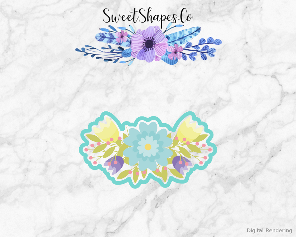 Spring Florals Cookie Cutter
