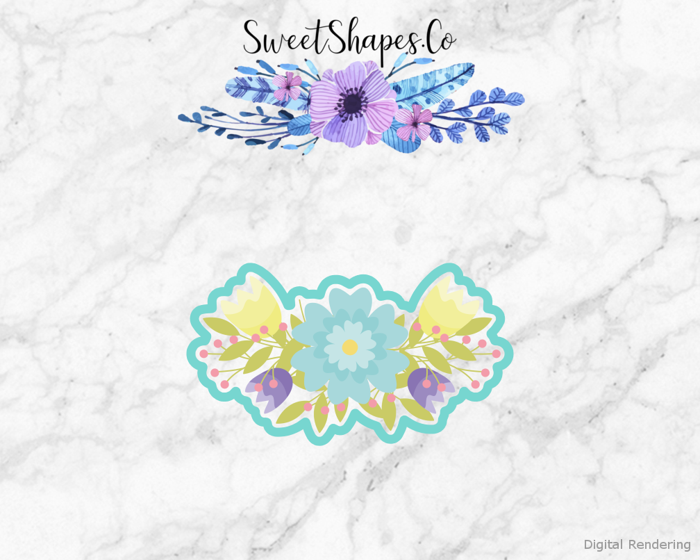 Spring Florals Cookie Cutter
