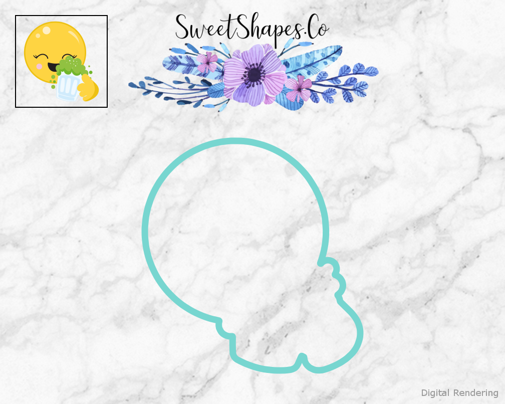 St Patricks Day Emoji 1 Cookie Cutter