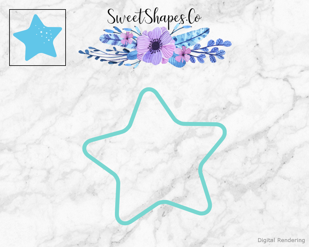 Star 1 Cookie Cutter
