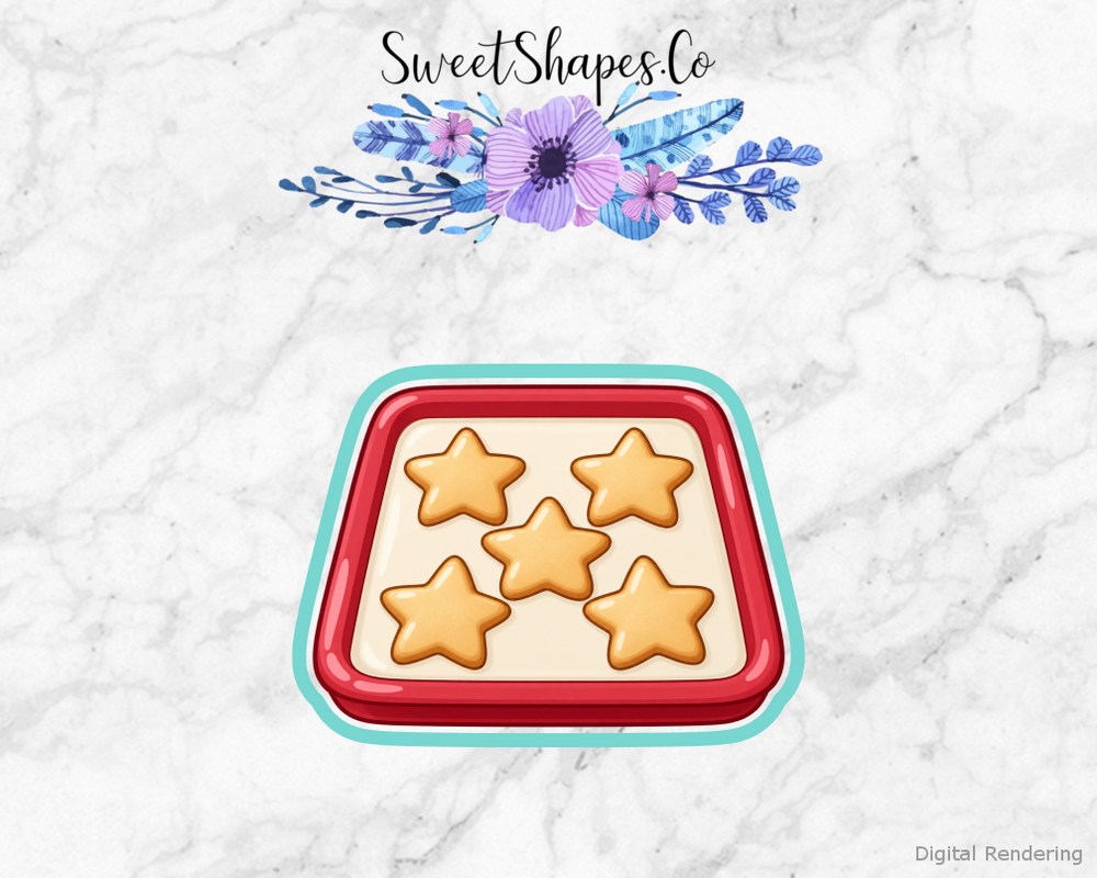 Star Cookie Baking Tray Cookie Cutter