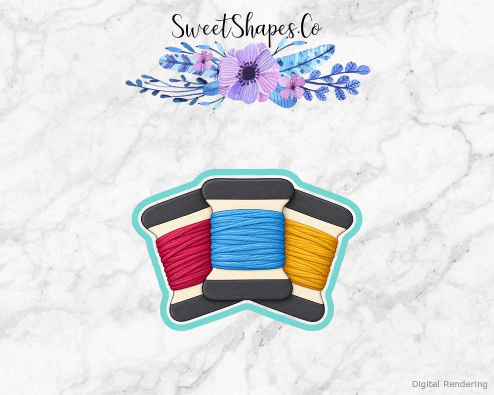 Stitch Club Thread Color Cards Cookie Cutter