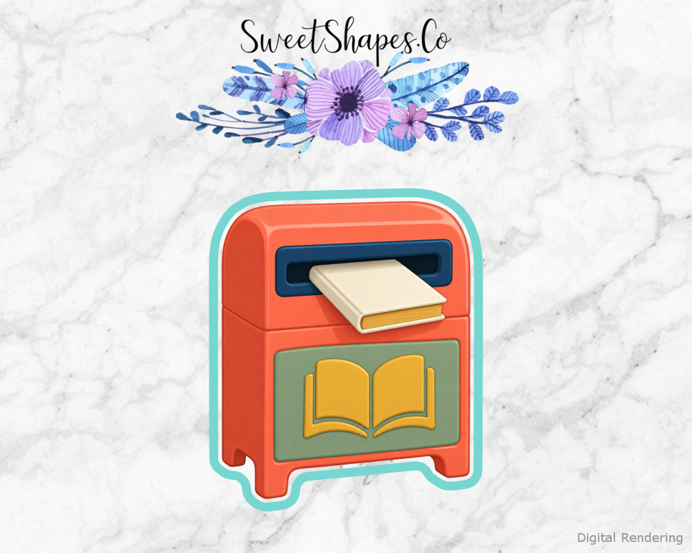 Storytime Book Return Box Cookie Cutter