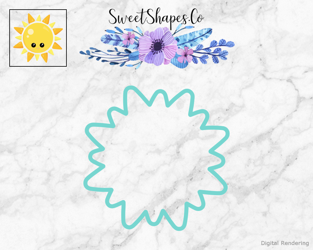 Sun 1 Cookie Cutter
