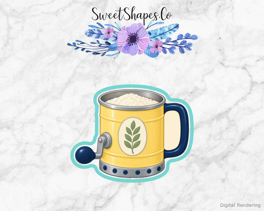 Sunshine Flour Sifter Cookie Cutter