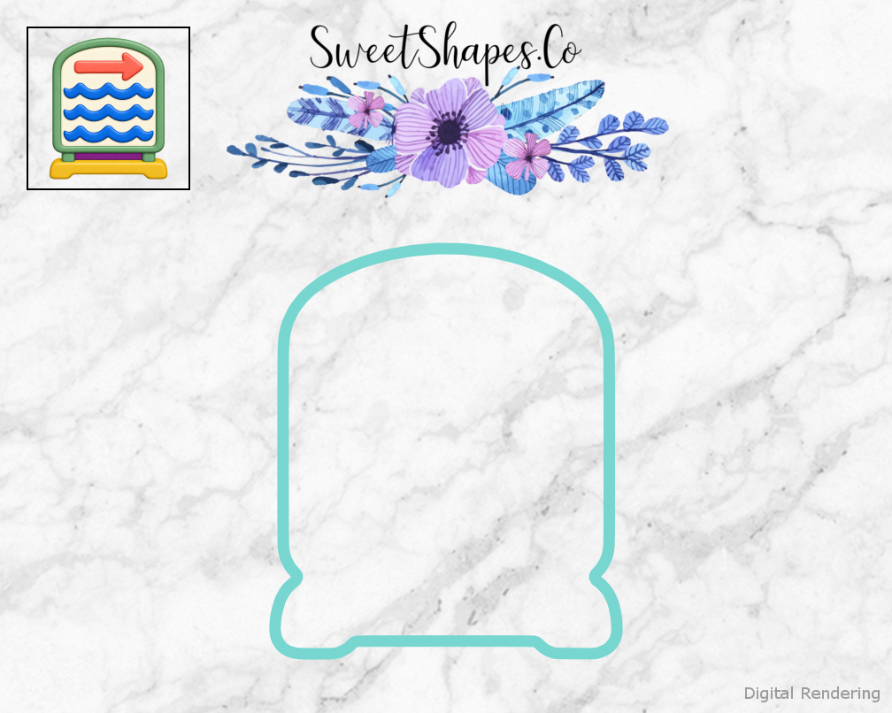 Swim Club Lap Progress Board Cookie Cutter