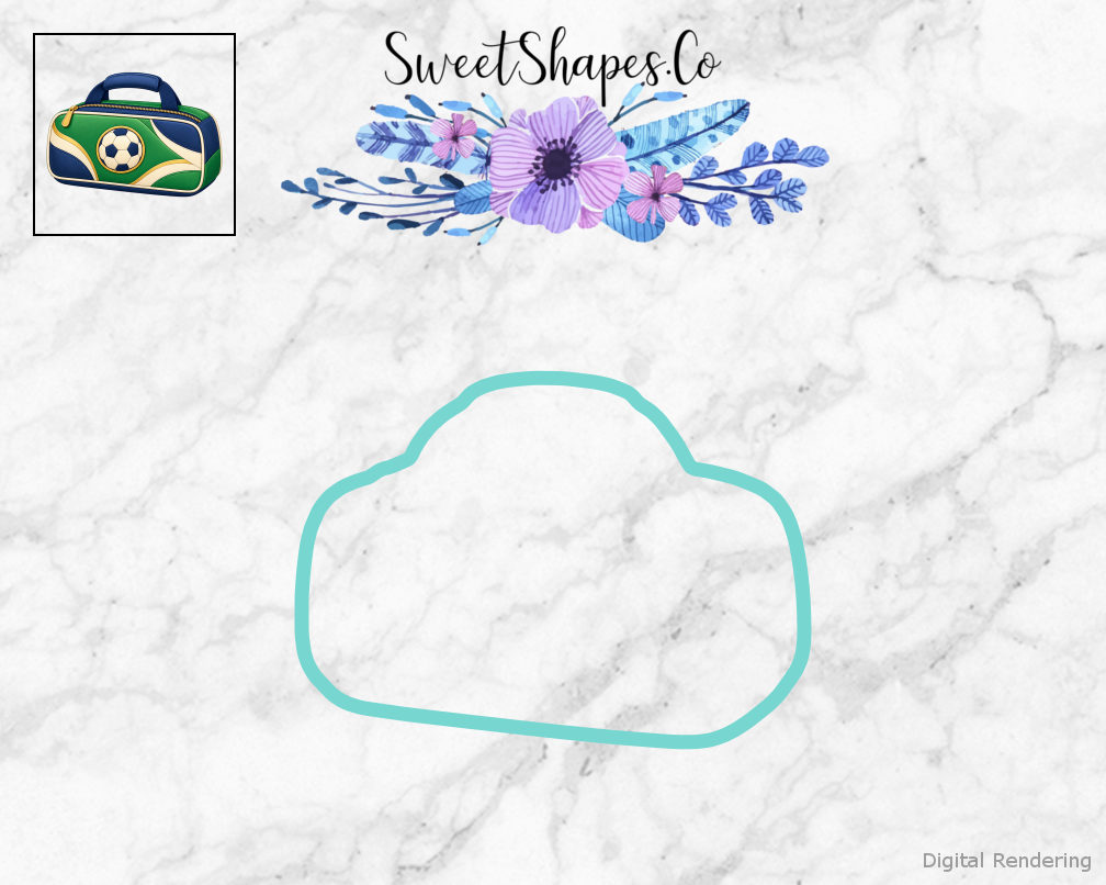Team Soccer Soccer Boot Bag Cookie Cutter