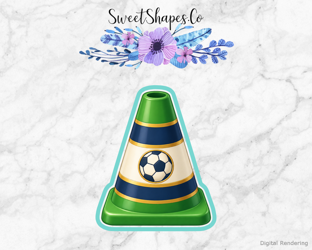 Team Soccer Soccer Training Cone Cookie Cutter