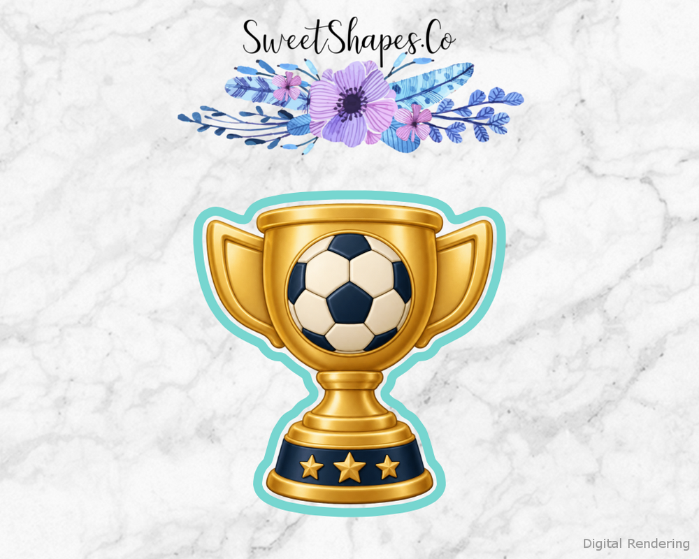 Team Soccer Soccer Trophy Cookie Cutter