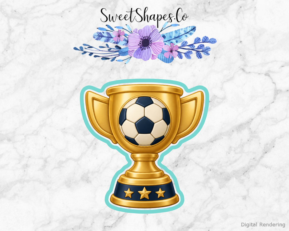 Team Soccer Soccer Trophy Cookie Cutter