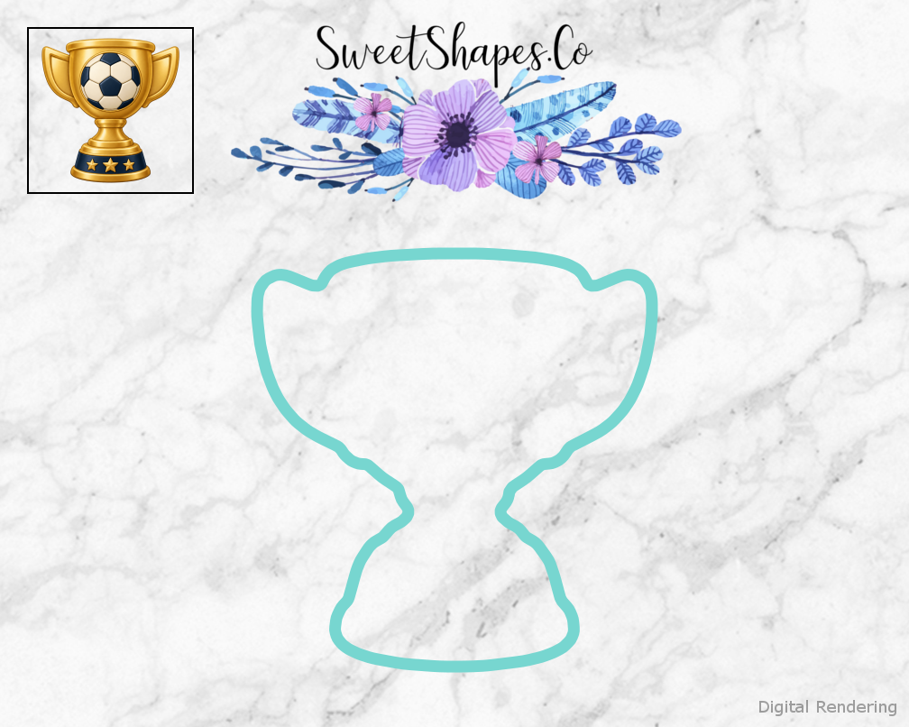 Team Soccer Soccer Trophy Cookie Cutter