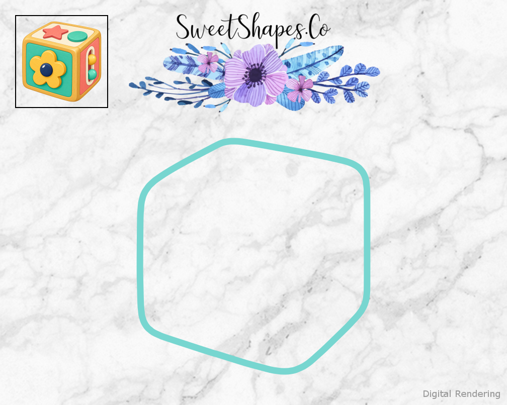 Tiny Discoveries Activity Cube Cookie Cutter