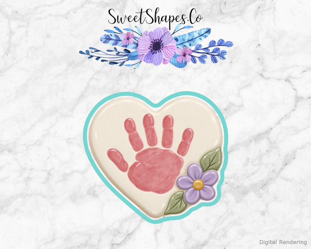 Tiny Hands Keepsake Heart Cookie Cutter