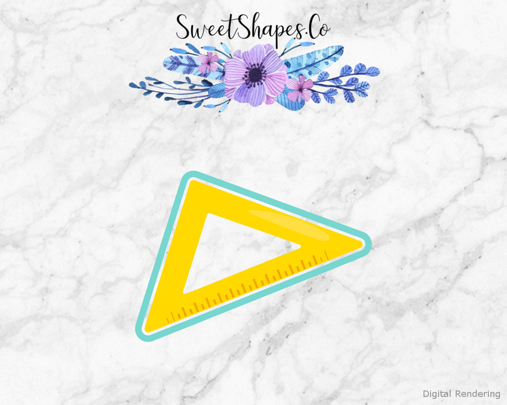 Triangle Ruler Cookie Cutter