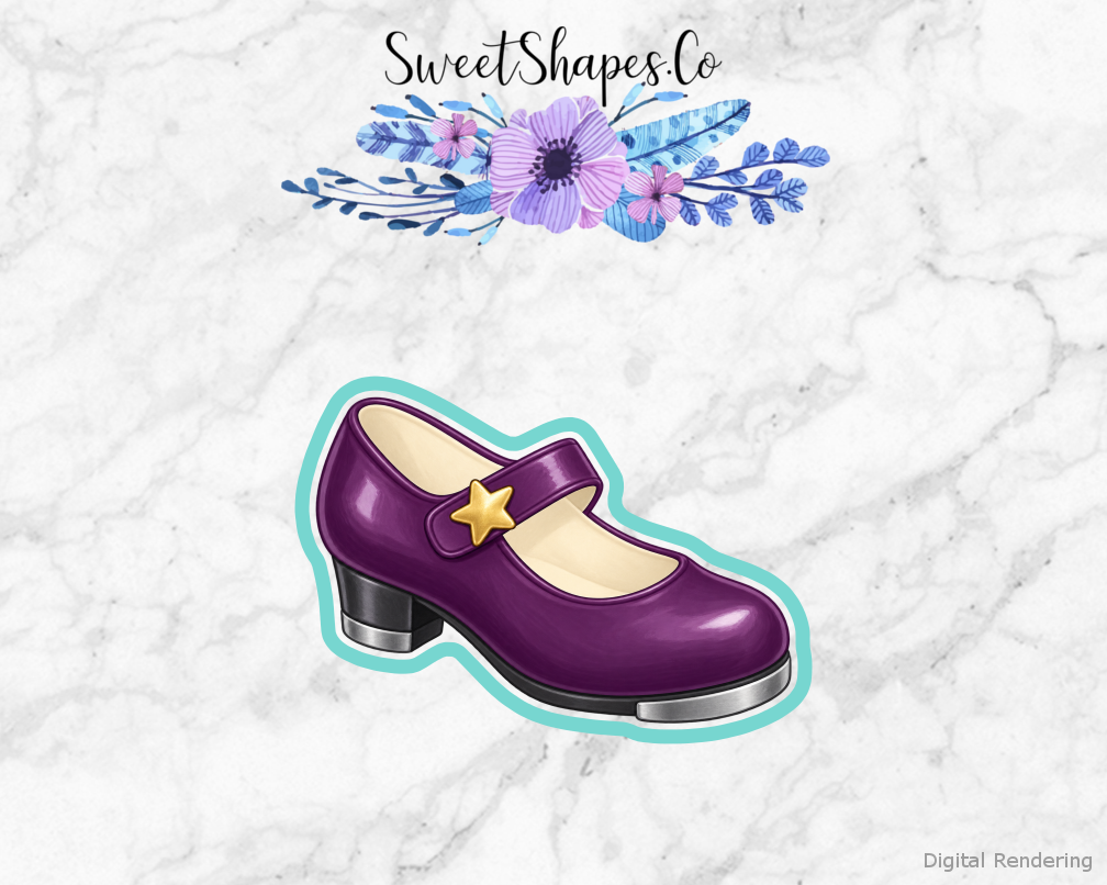 Twinkle Tap Dance Shoe Cookie Cutter