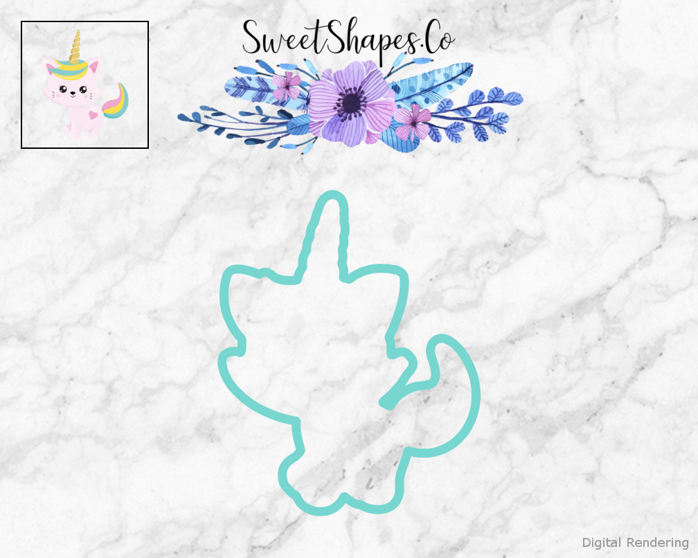 Uni Kitty Cookie Cutter