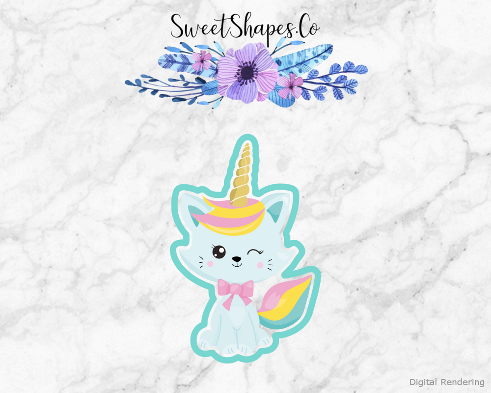 Uni Kitty 1 Cookie Cutter