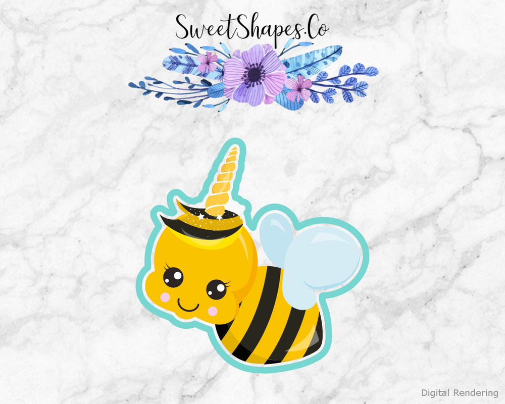 Unicorn Bee Cookie Cutter