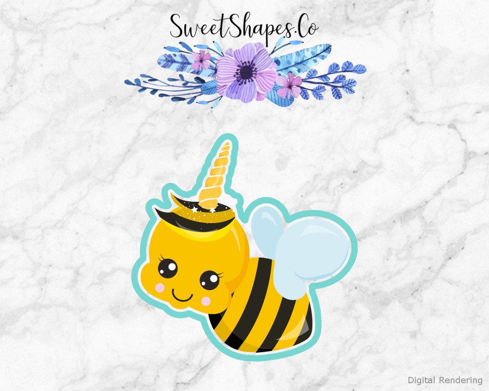 Unicorn Bee Cookie Cutter