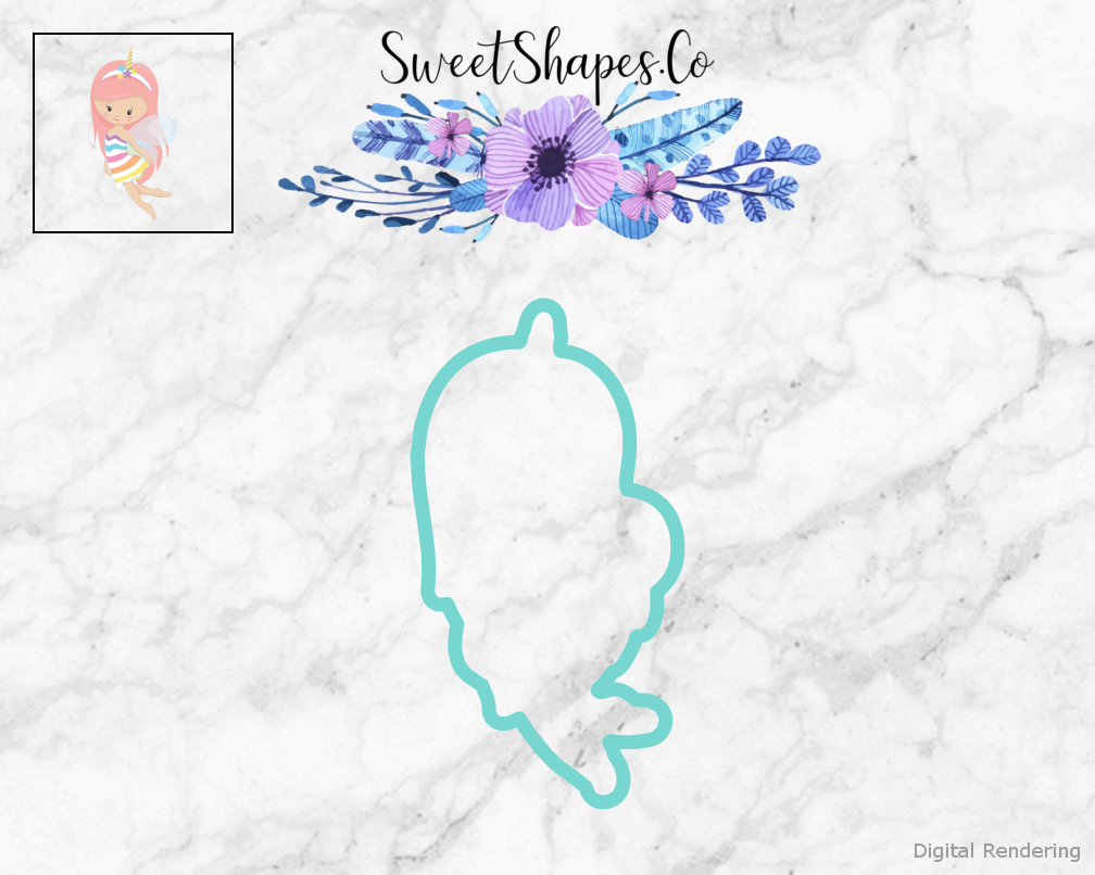 Unicorn Fairy Cookie Cutter