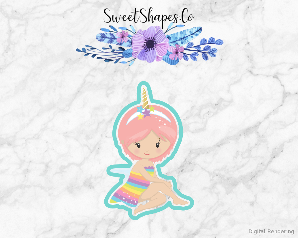Unicorn Fairy 1 Cookie Cutter