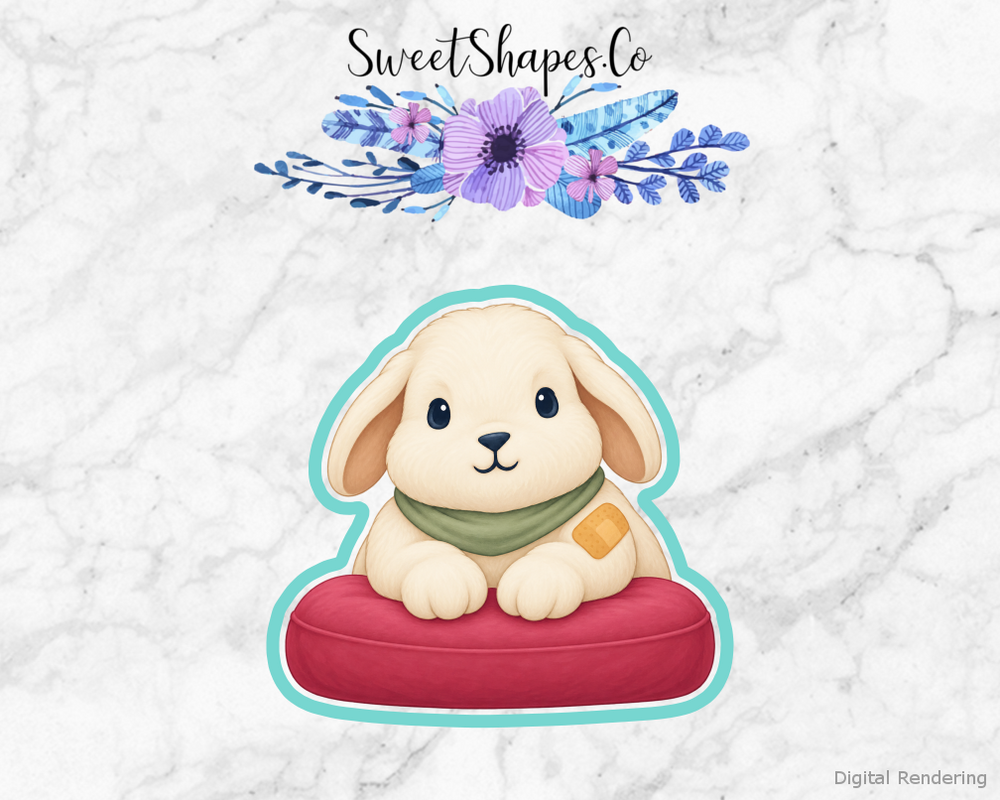 Vet Care Checkup Rabbit Cookie Cutter