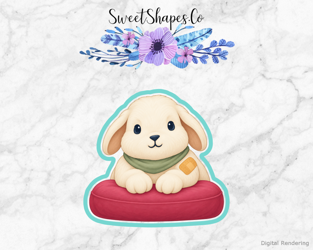 Vet Care Checkup Rabbit Cookie Cutter