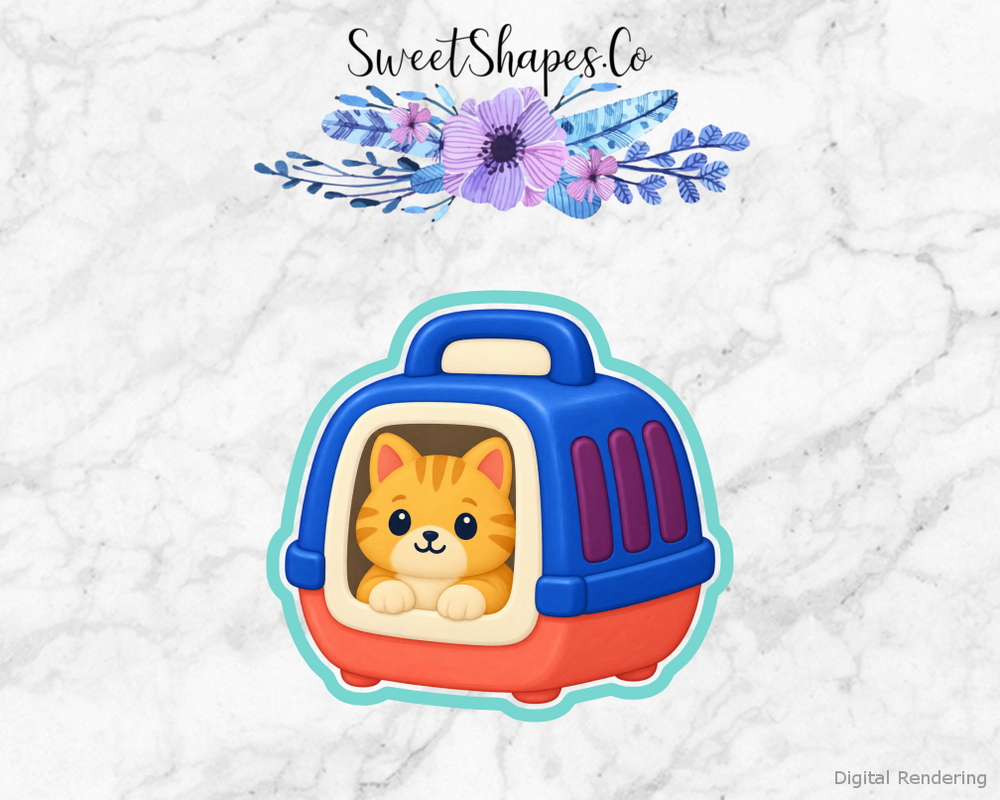 Vet Care Kitten Carrier Cookie Cutter