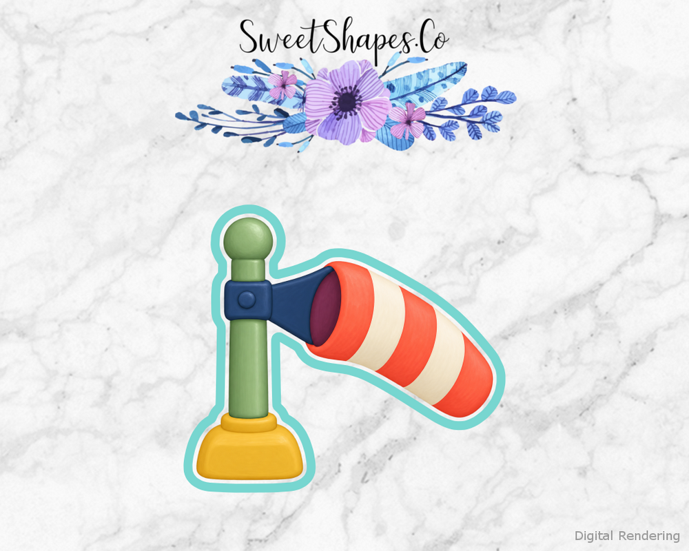 Weather Watch Folded Windsock Cookie Cutter
