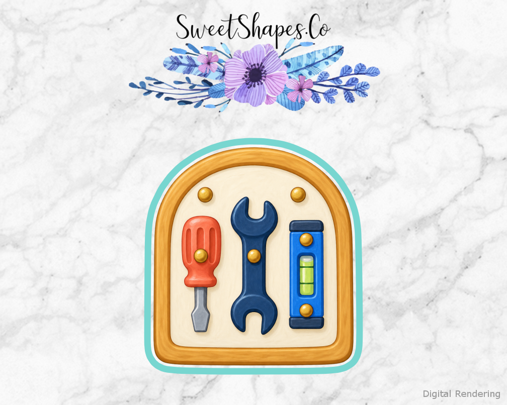 Woodworking Tool Pegboard Cookie Cutter