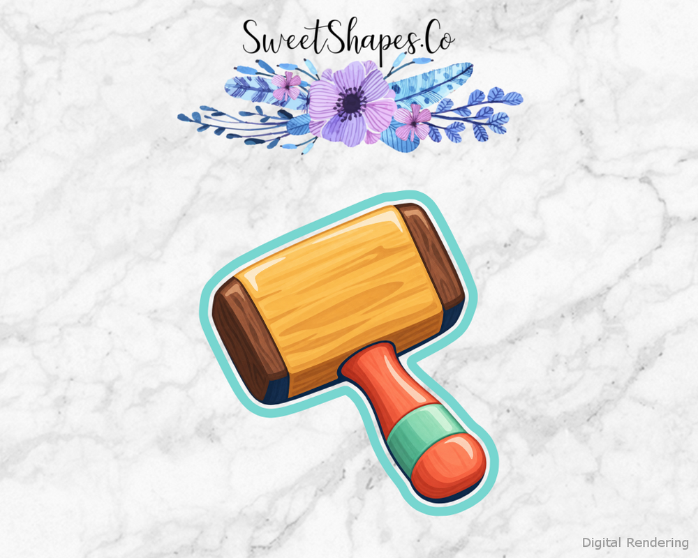 Woodworking Wooden Mallet Cookie Cutter