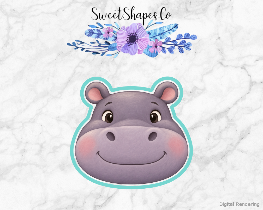 Zoo Friends Hippo Cookie Cutter